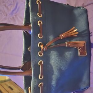 Elegant Navy Blue Tote Bag